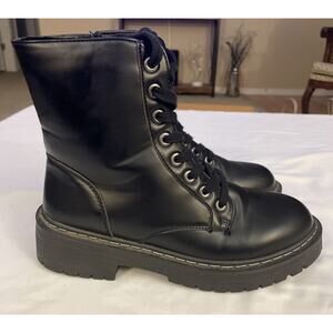 Woman BLACK BOOTS TC_KORRI WP00763 Boot Size 6.5M TRUE CRAFT